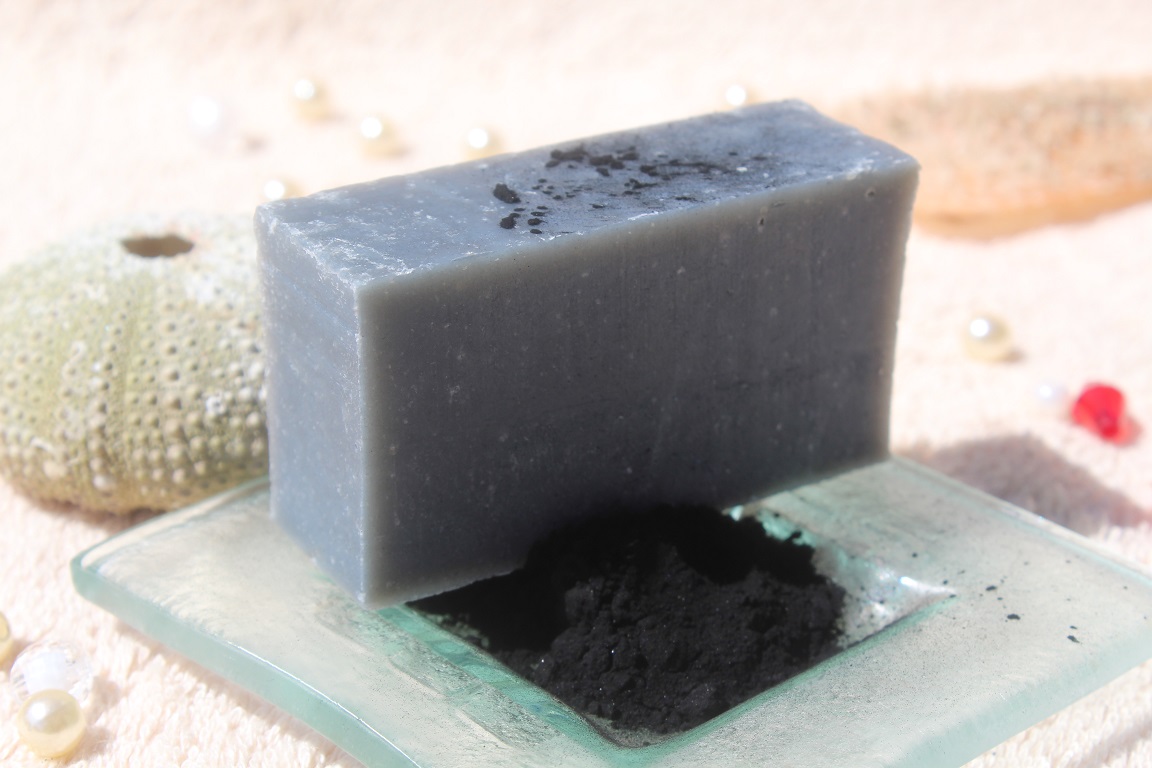 Olivové mydlo krájané - aktívne uhlie (OMKR-uhli)